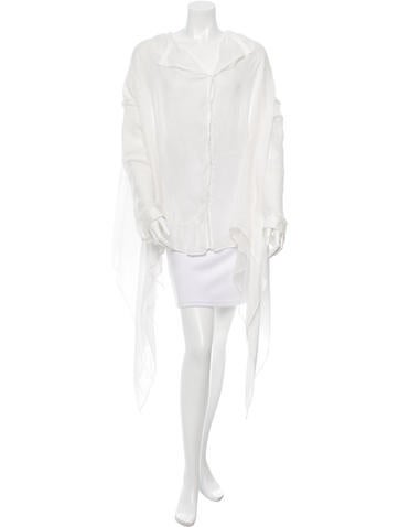 Yohji Yamamoto Draped Oversize Top w/ Tags