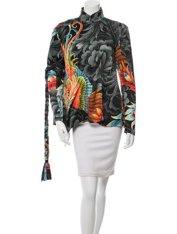 Yohji Yamamoto Silk Asymmetrical Top w/ Tags