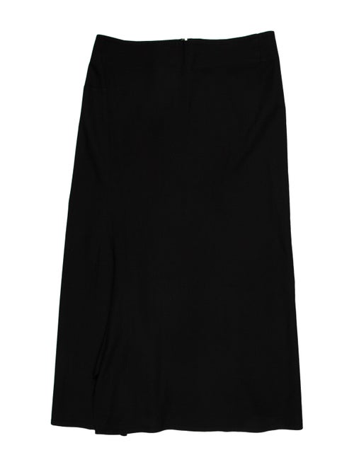 Yohji Yamamoto Knee-Length Skirt Black