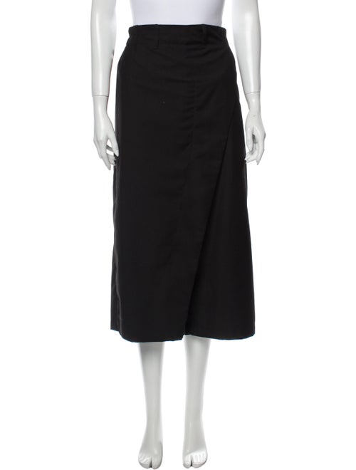 Yohji Yamamoto Wool Wide Leg Pants Wool