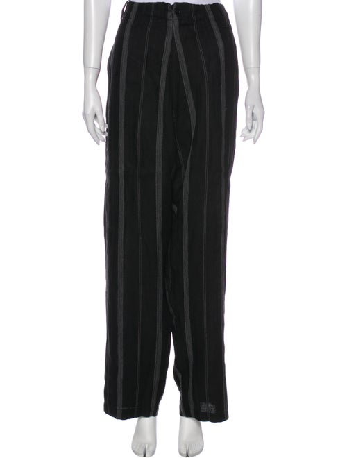 Yohji Yamamoto Linen Pants Black