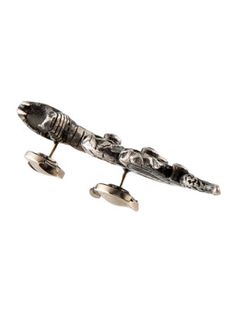 Yohji Yamamoto Ruby Snake Pin