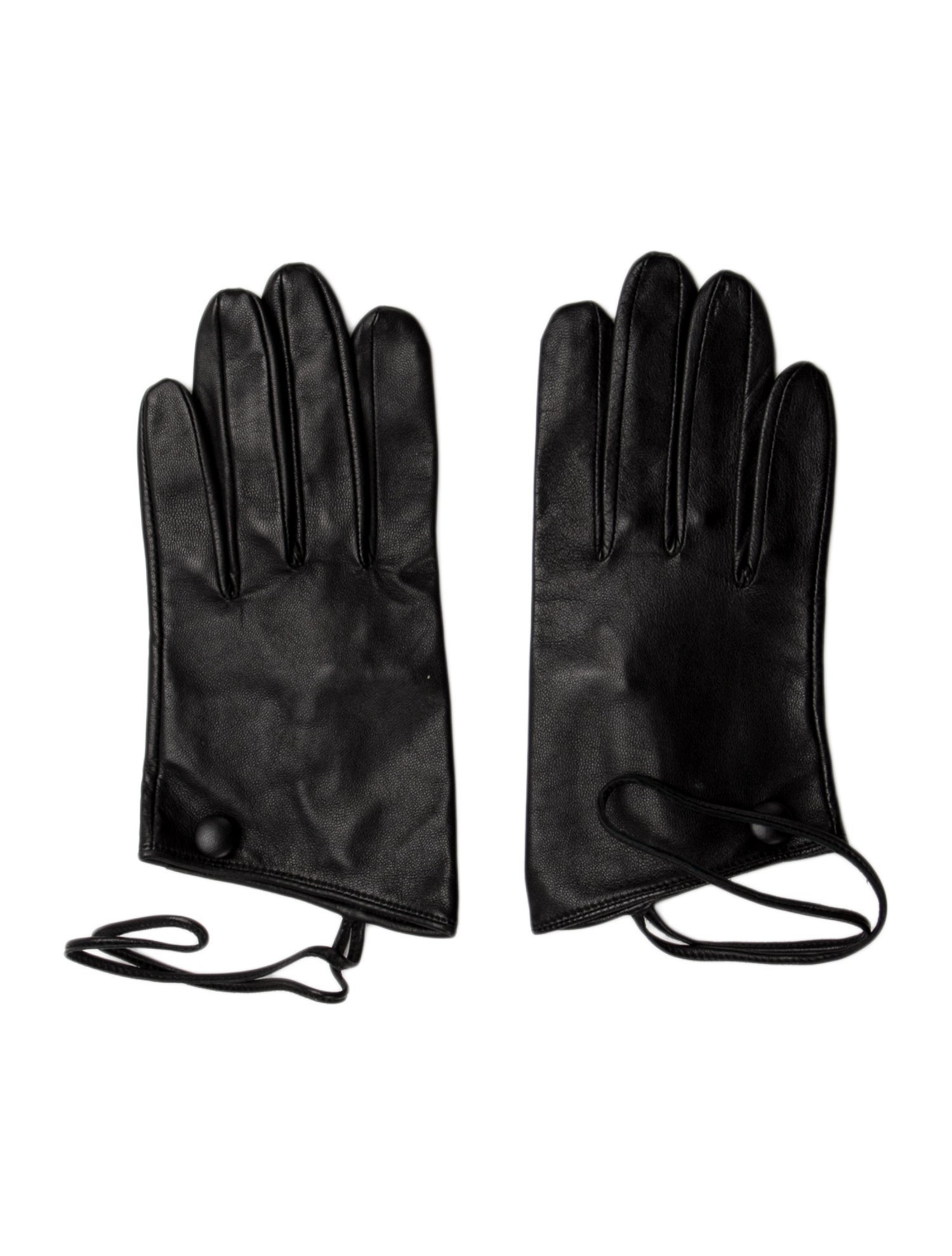 Yohji Yamamoto Leather Winter Gloves