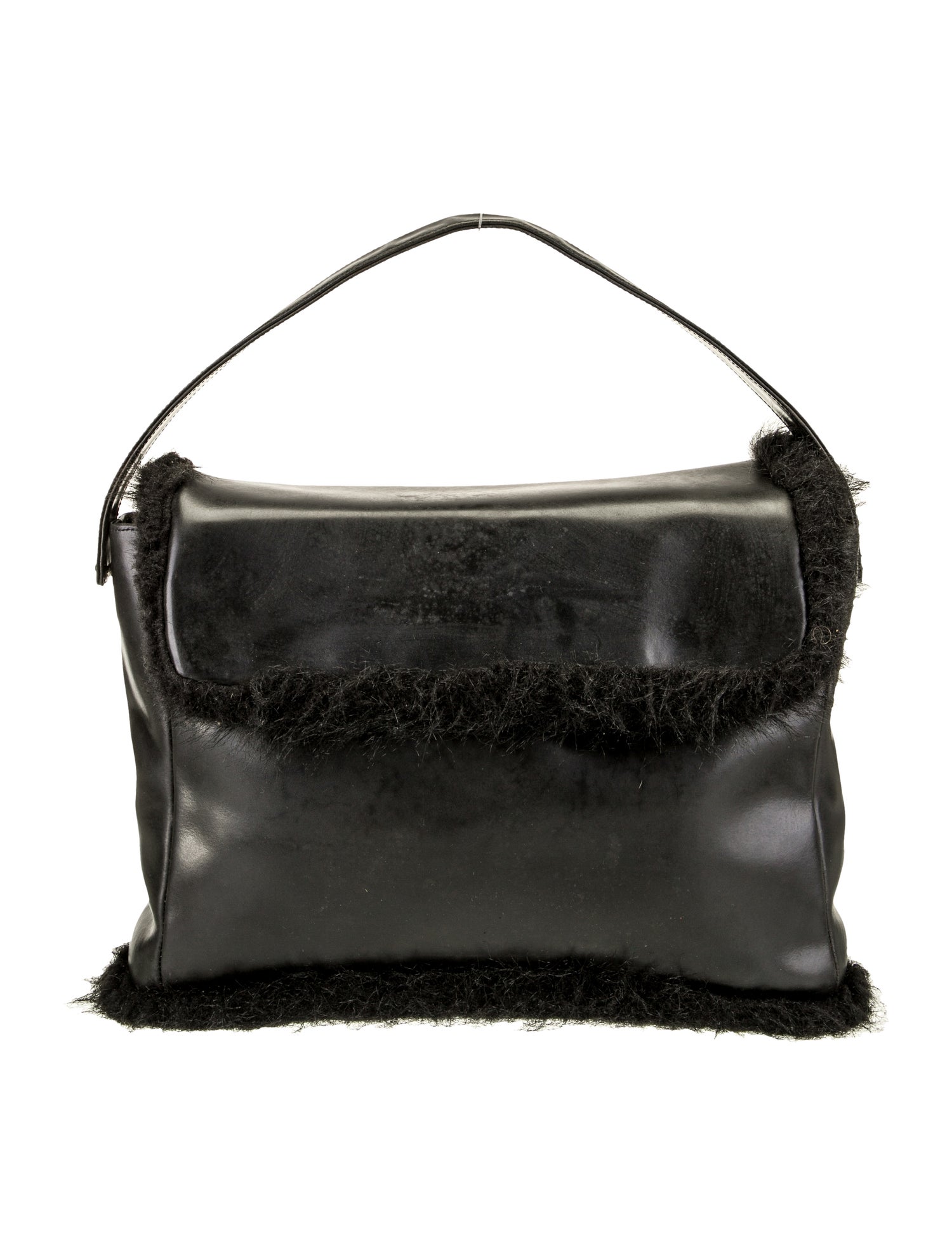 Yohji Yamamoto Leather Shoulder Bag Vintage