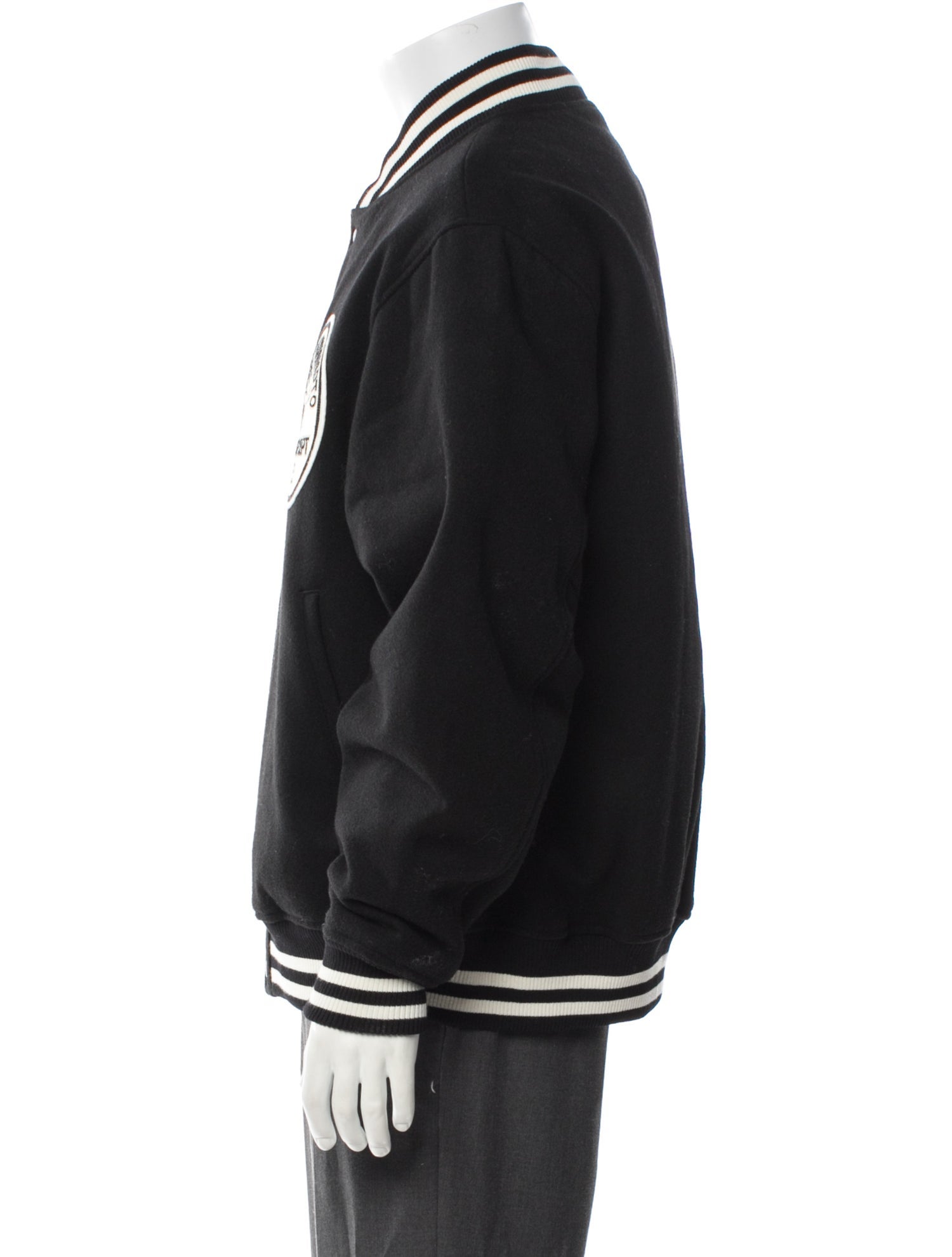 S'YTE x Peanuts Wool Varsity Jacket