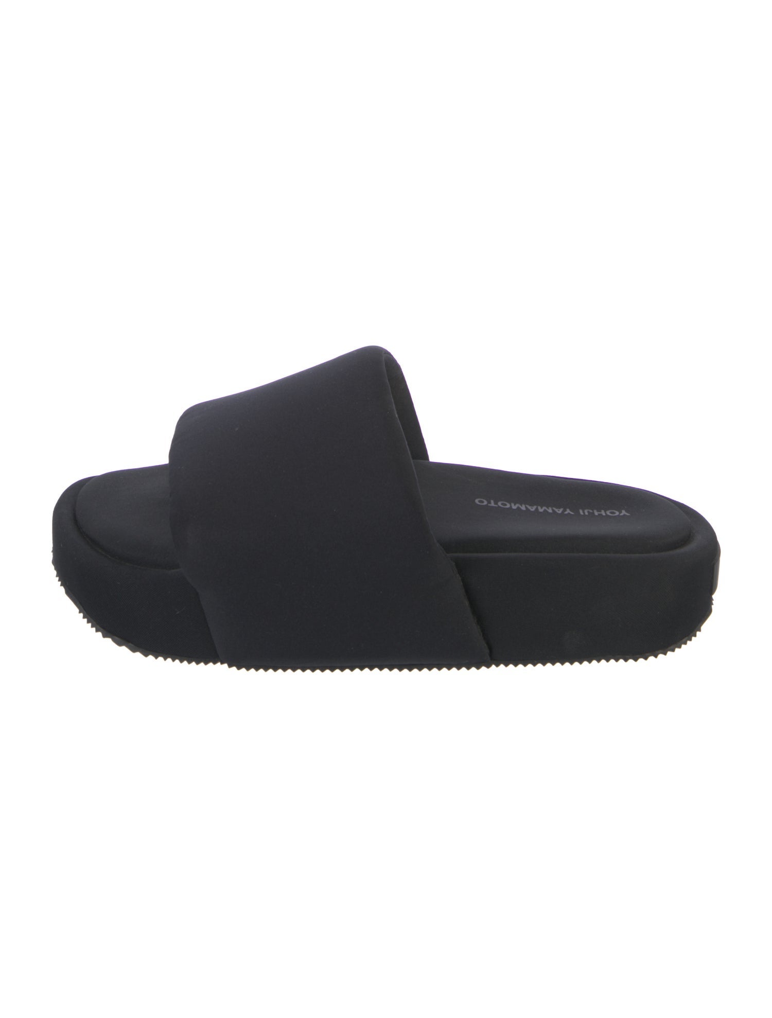 Balmain Rubber Slides - Black Sandals, Shoes - BAM85826