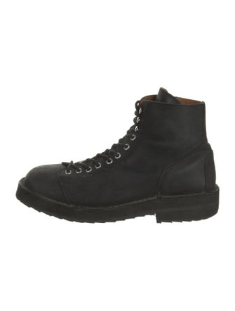 Yohji Yamamoto Pour Homme 2022 Leather Lace-Up Boots