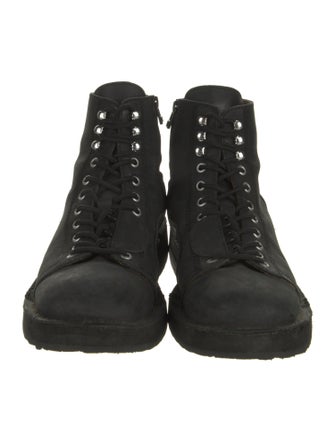 Yohji Yamamoto Pour Homme 2022 Leather Lace-Up Boots