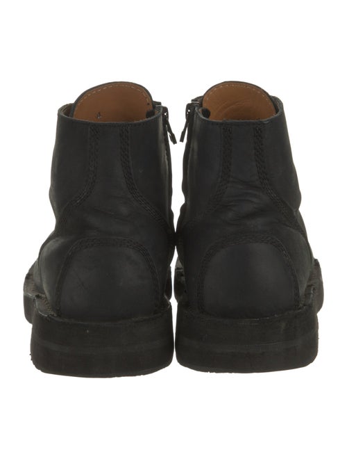 Yohji Yamamoto Pour Homme 2022 Leather Lace-Up Boots