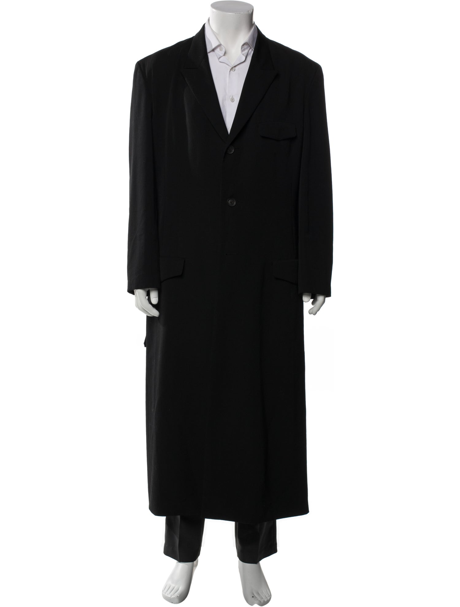 Yohji Yamamoto Pour Homme 2019 Wool Overcoat