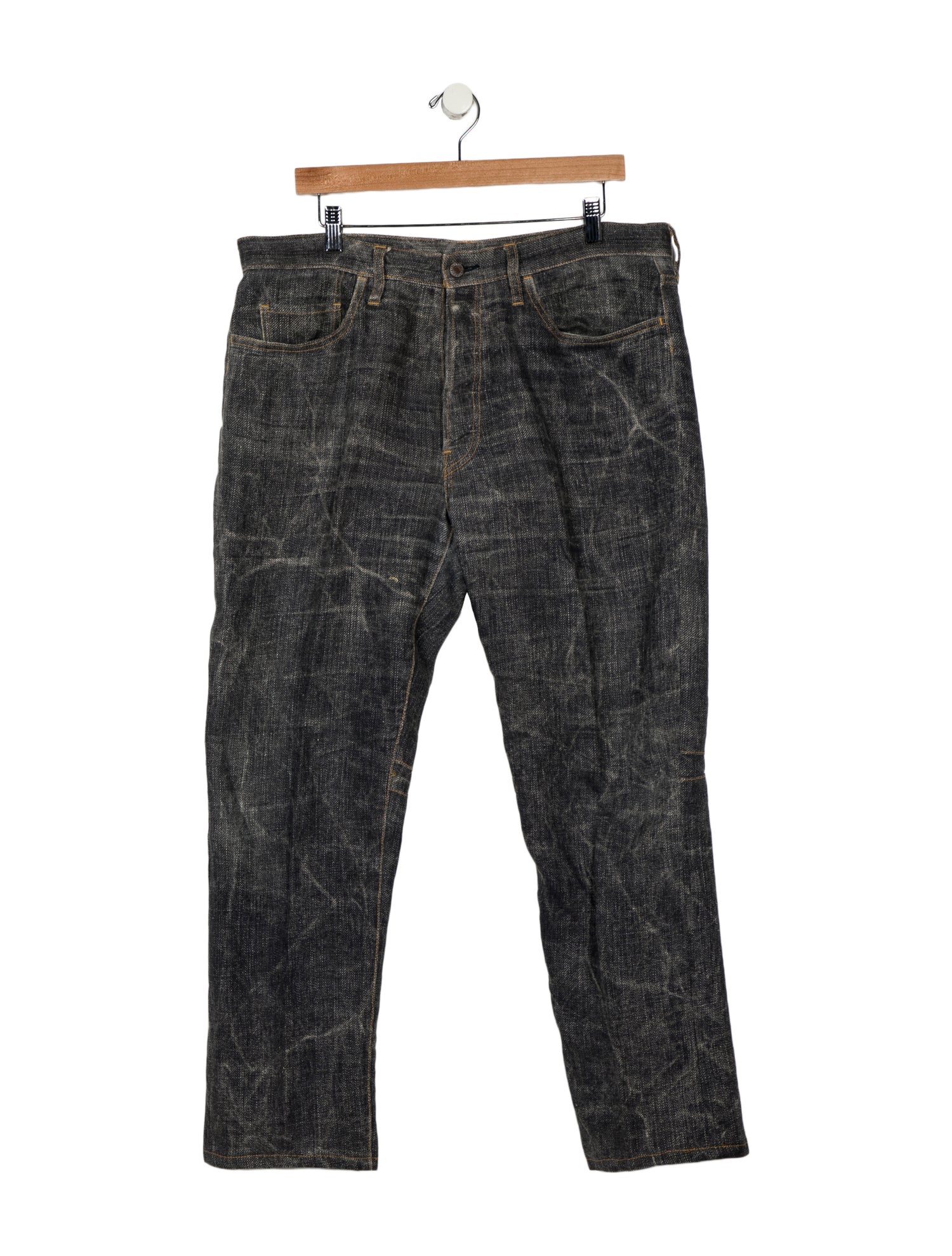 Yohji Yamamoto Pour Homme Vintage Straight-Leg Jeans