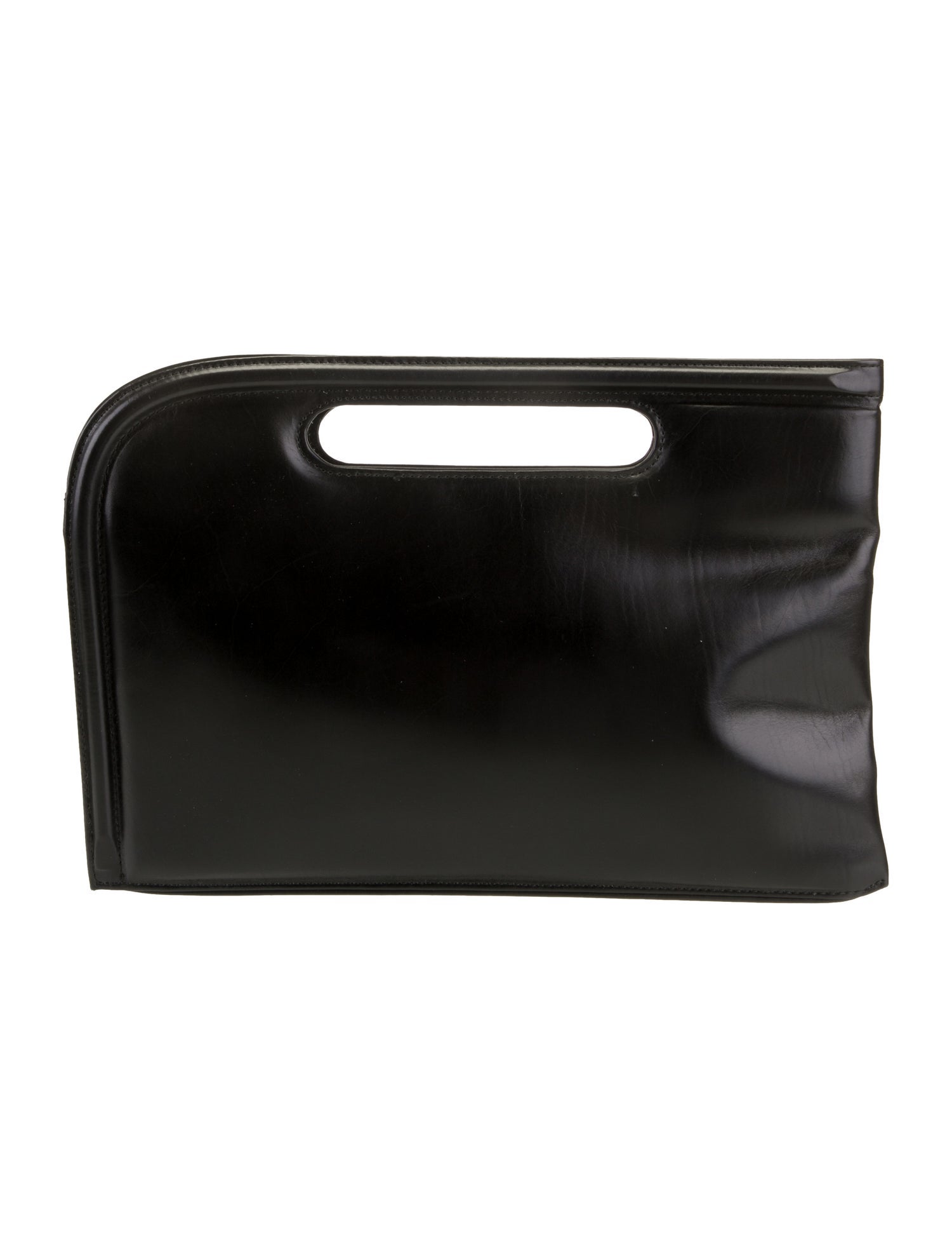 Yohji Yamamoto Leather Top Handle Bag