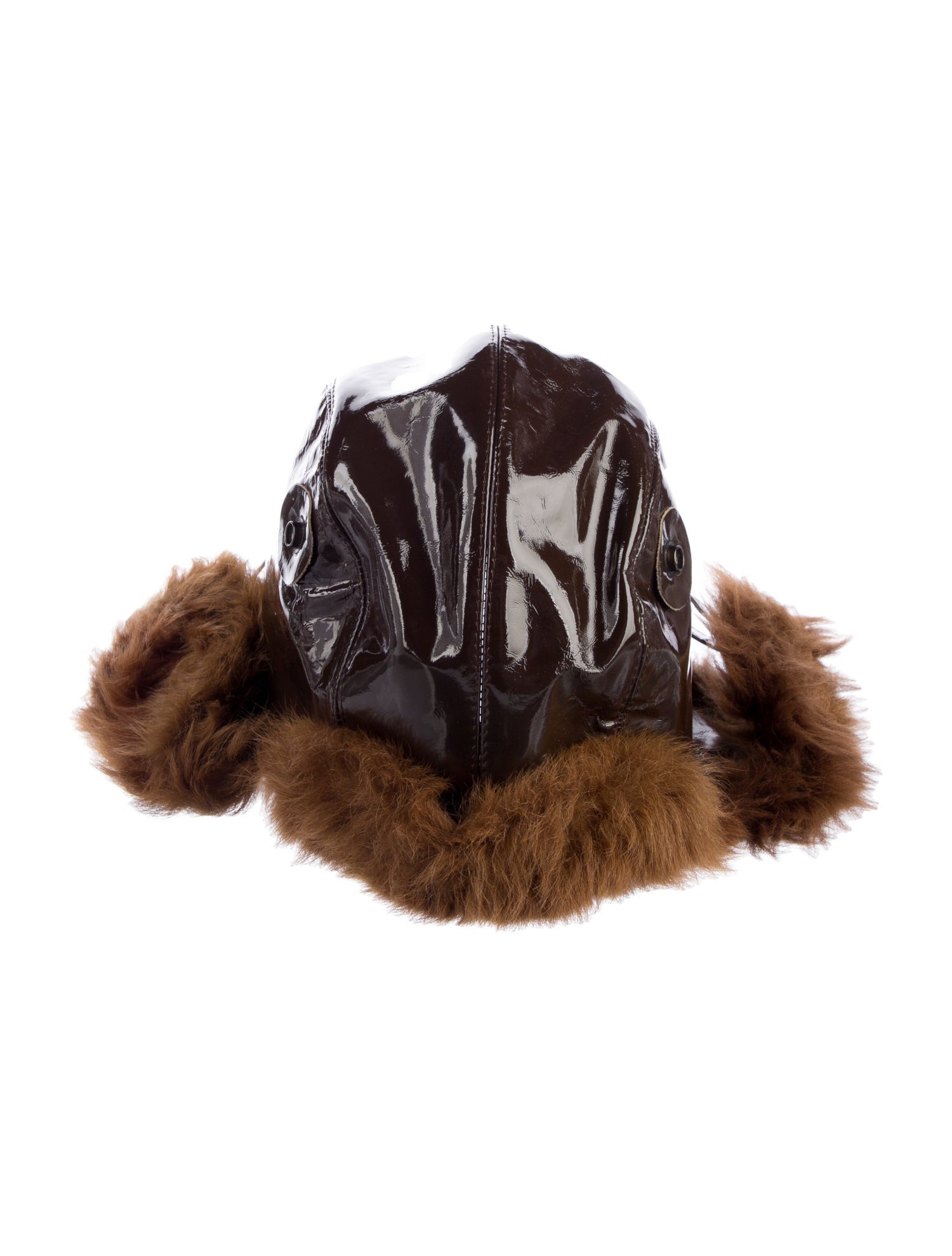 Yohji Yamamoto Pour Homme Vintage 1997 Leather Mouton Sheep Fur Winter Hat