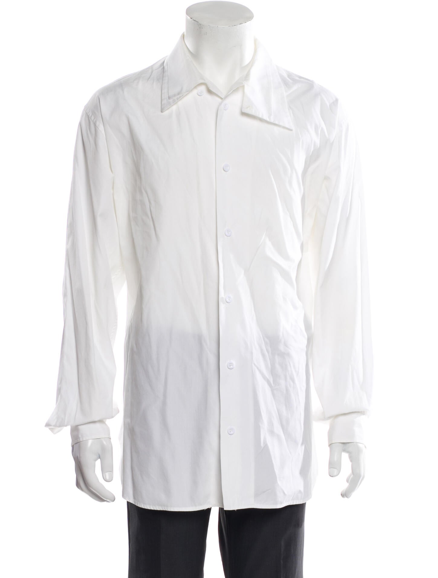 Yohji Yamamoto Pour Homme Vintage Late 2000's - Early 2010's Dress Shirt