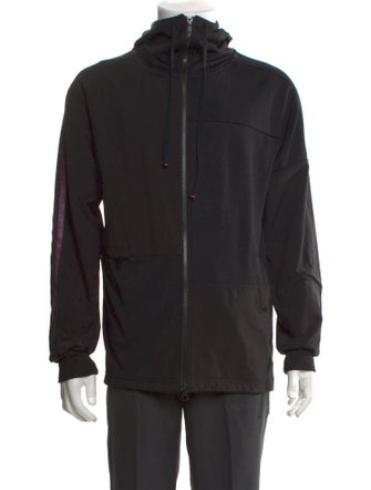 Y-3 Mock Neck Long Sleeve Hoodie