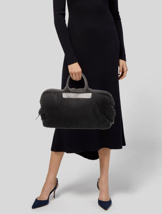 Yohji Yamamoto Nylon Top Handle Bag