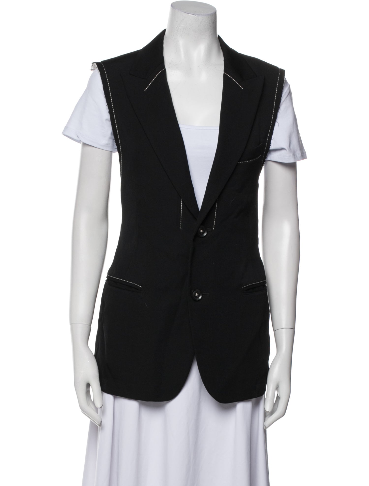 B Yohji Yamamoto Wool Vest