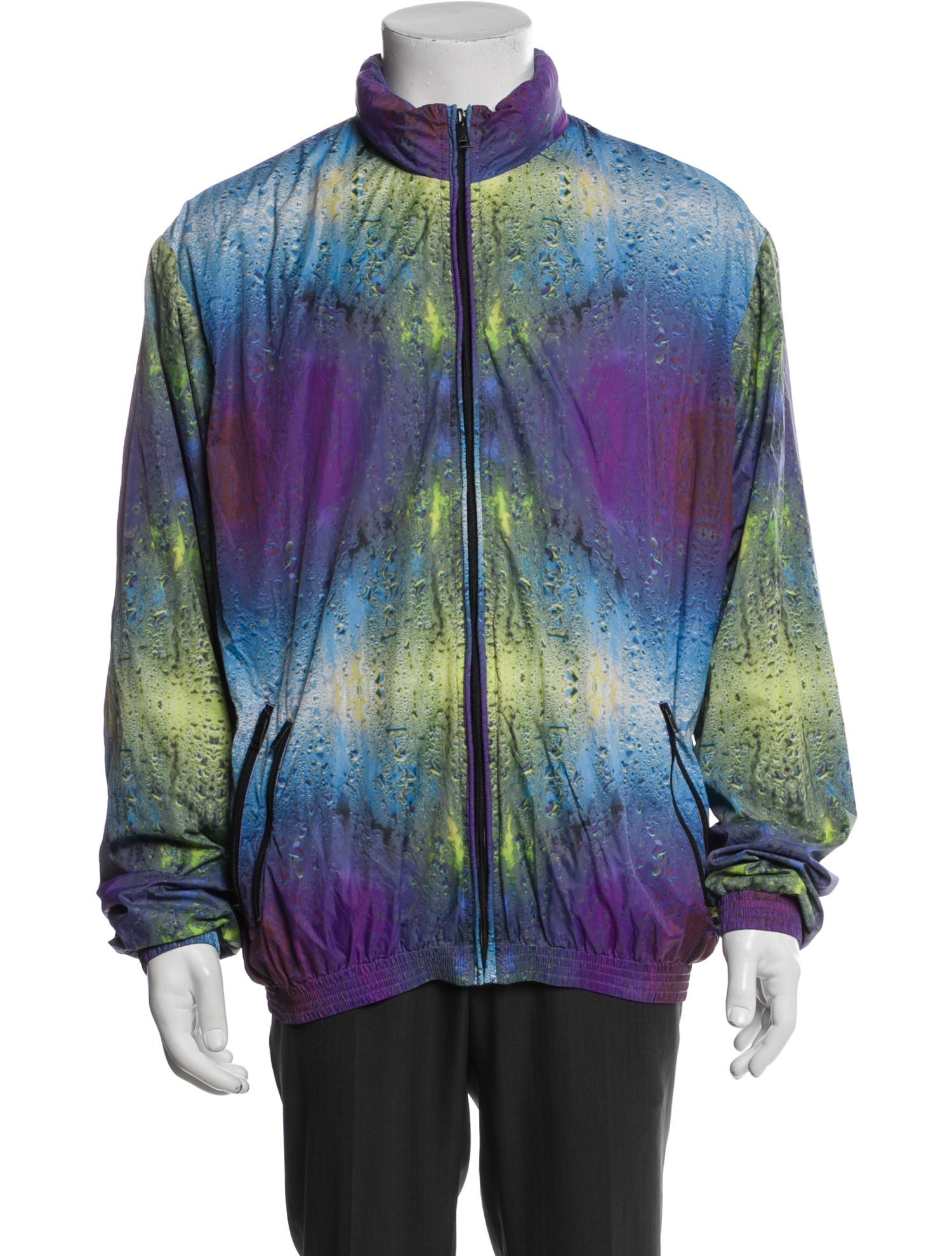 Y-3 x Adidas Water Splash Tie-Dye Print Hoodie