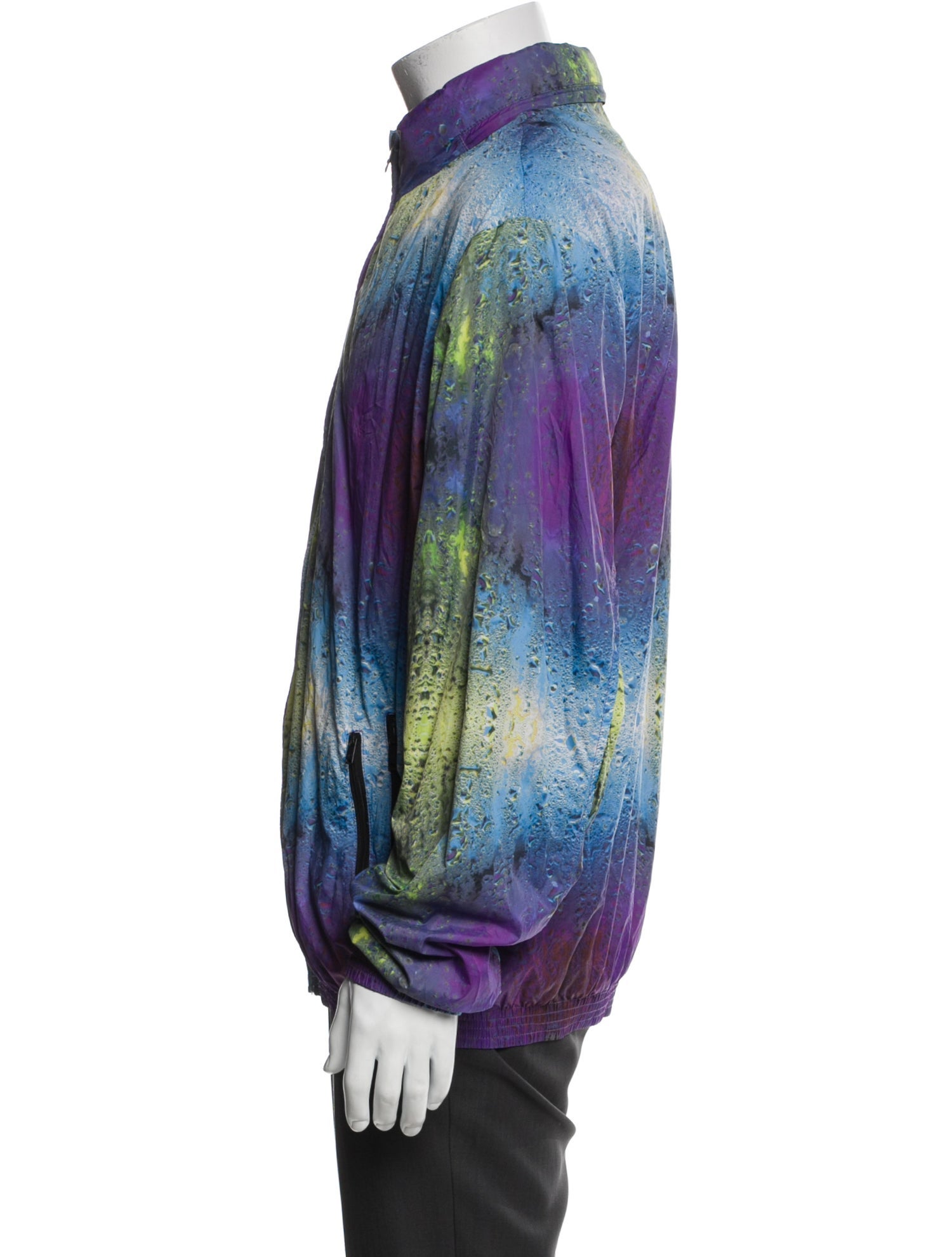 Y-3 x Adidas Water Splash Tie-Dye Print Hoodie