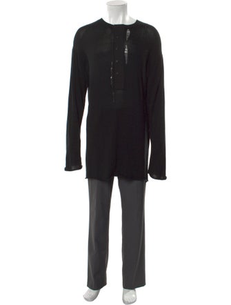 Yohji Yamamoto Pour Homme 2021 Crew Neck Pullover