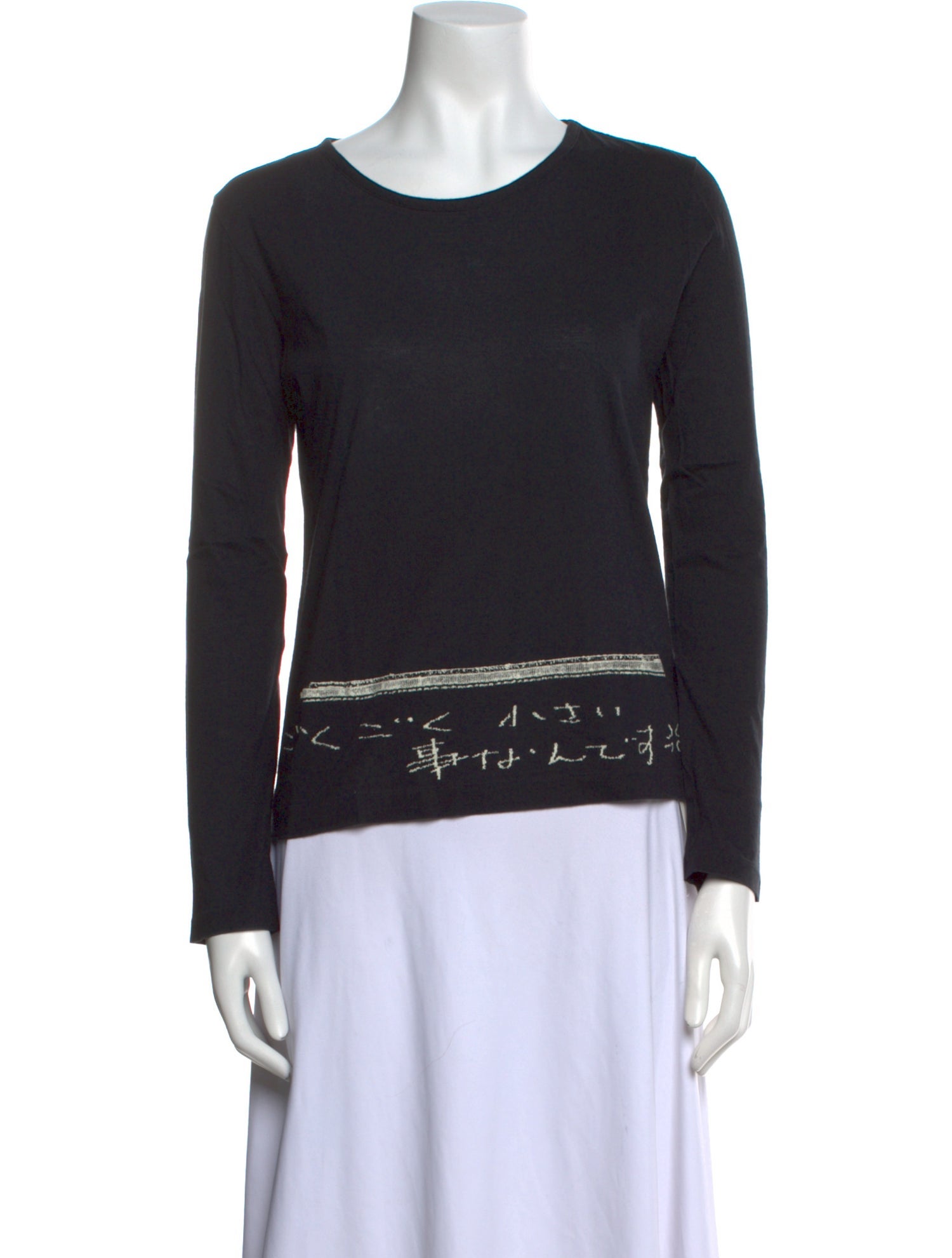 Yohji Yamamoto 2015 Scoop Neck Sweatshirt