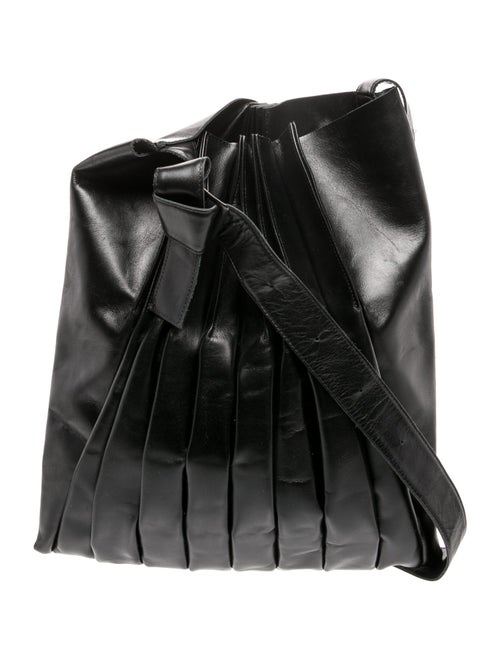 Yohji Yamamoto Leather Bucket Bag