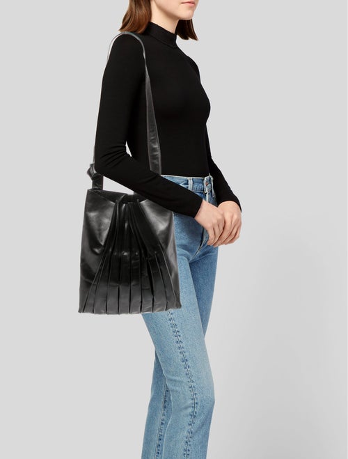 Yohji Yamamoto Leather Bucket Bag