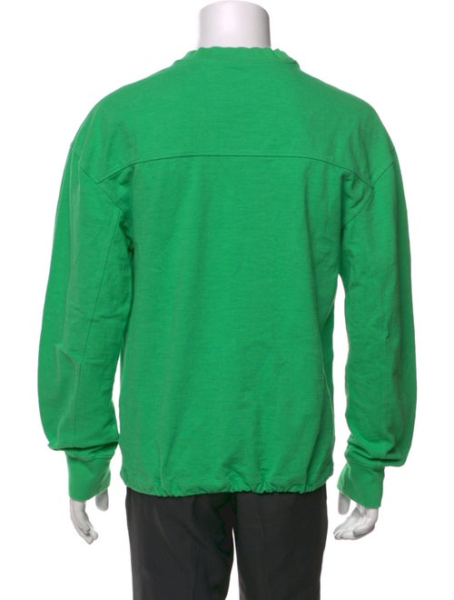 Y-3 Graphic Print Mock Neck Sweatshirt