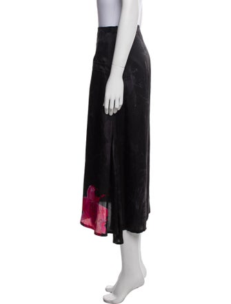 Yohji Yamamoto Noir 2021 Midi Length Skirt