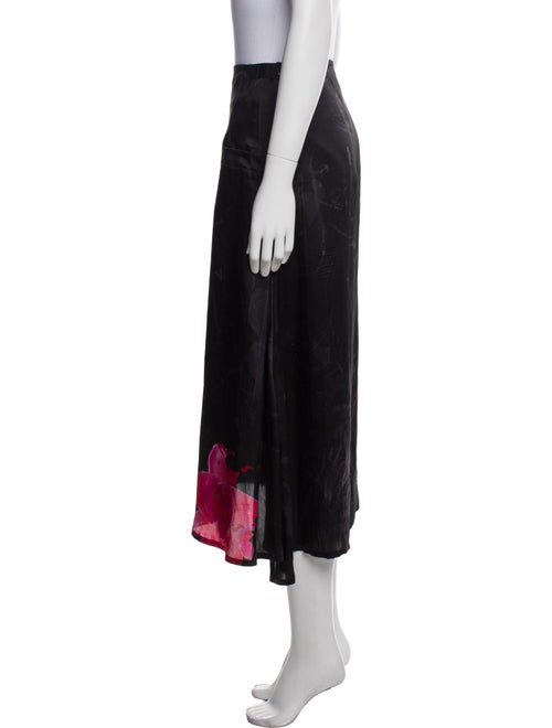 Yohji Yamamoto Noir 2021 Midi Length Skirt
