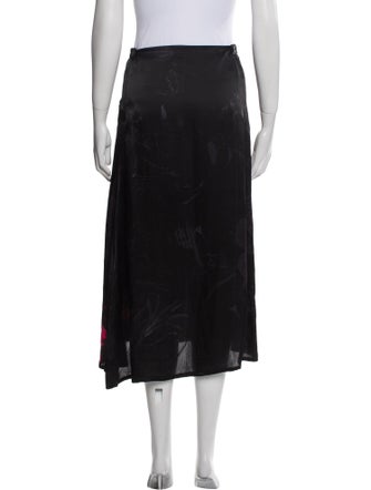 Yohji Yamamoto Noir 2021 Midi Length Skirt