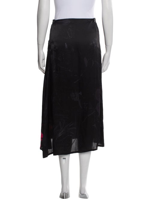 Yohji Yamamoto Noir 2021 Midi Length Skirt