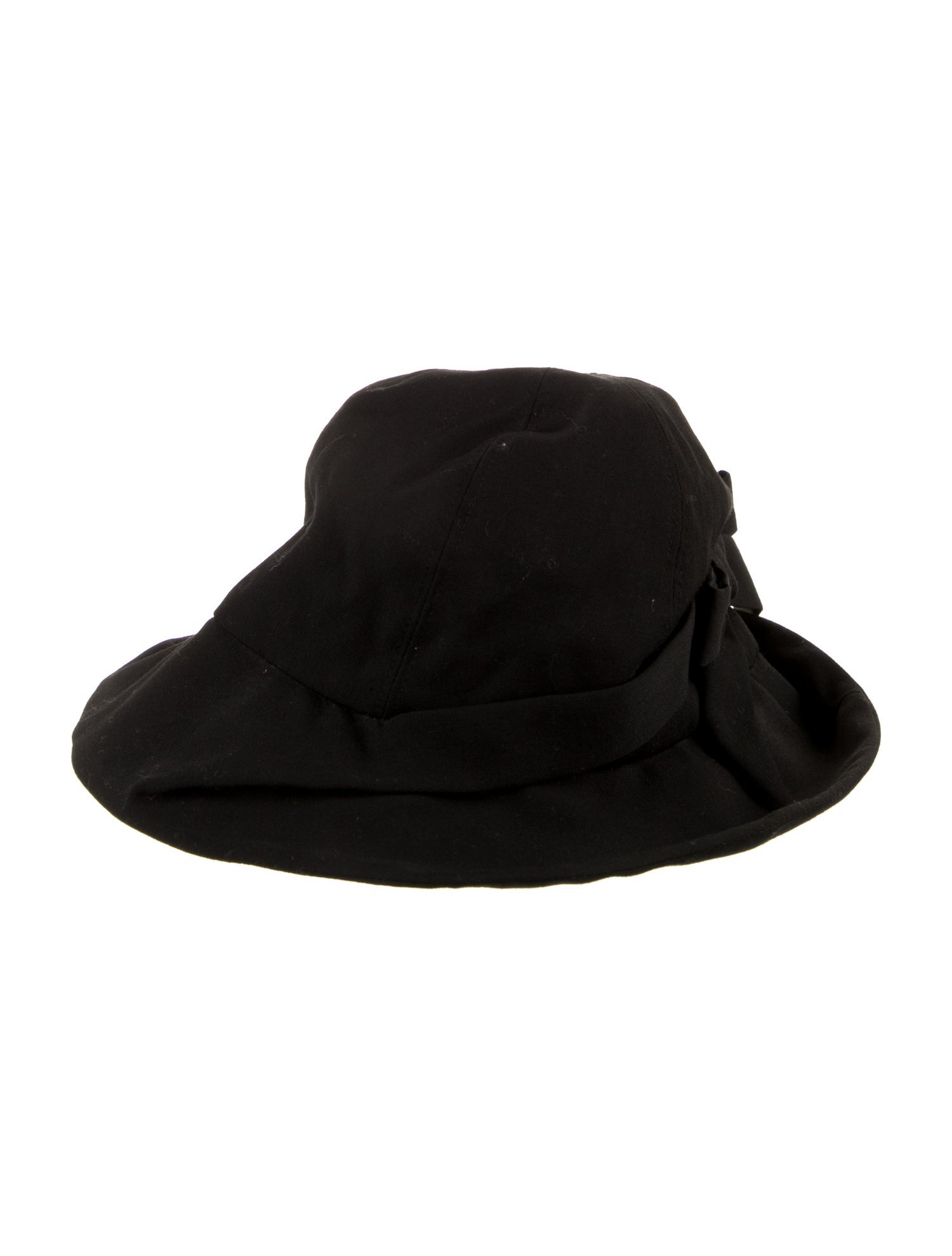Yohji Yamamoto Solid Wool Bucket Hat
