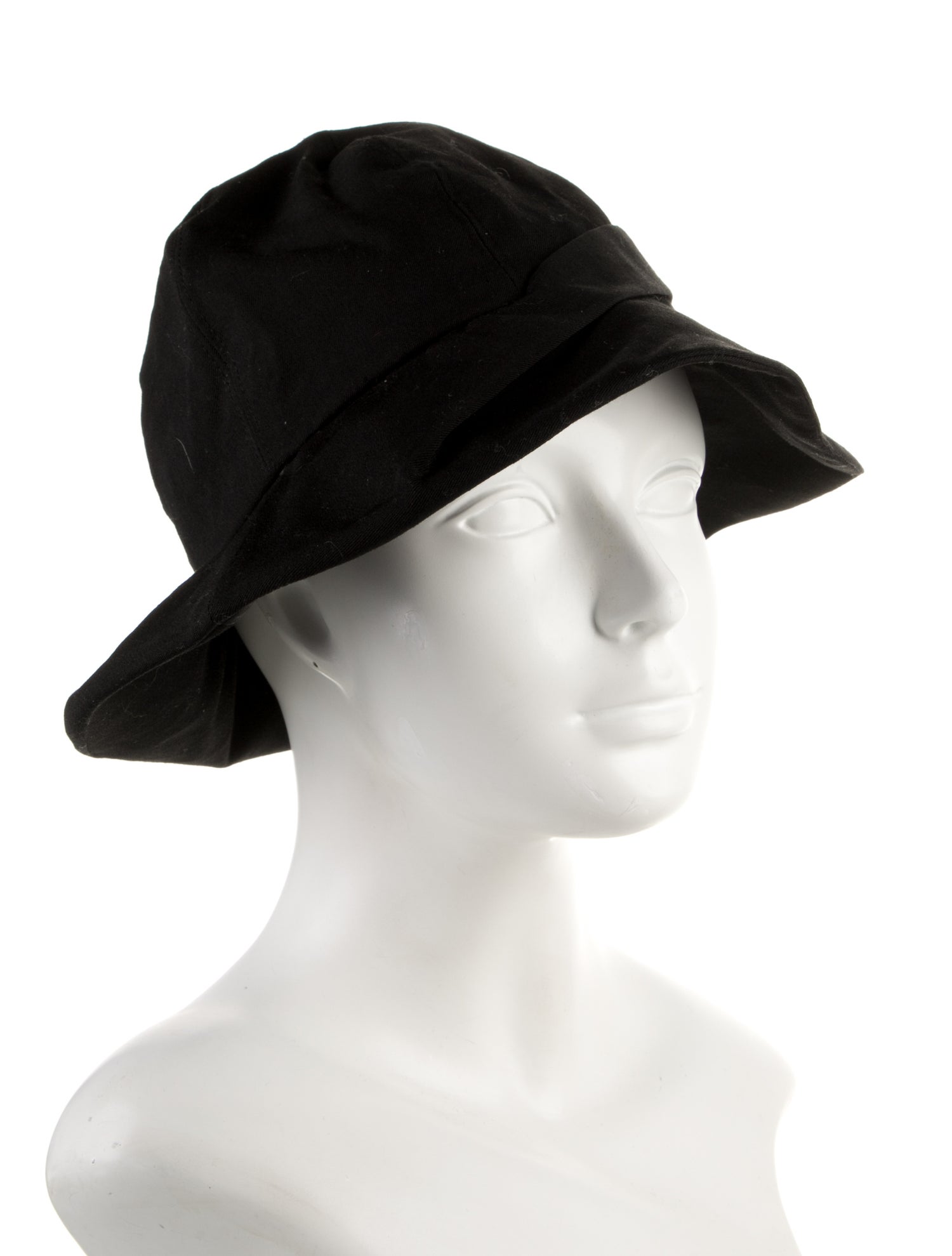 Yohji Yamamoto Solid Wool Bucket Hat