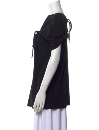 Yohji Yamamoto 2023 Scoop Neck Top