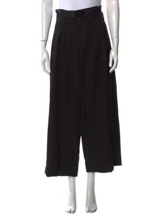 Yohji Yamamoto Wool Wide Leg Pants