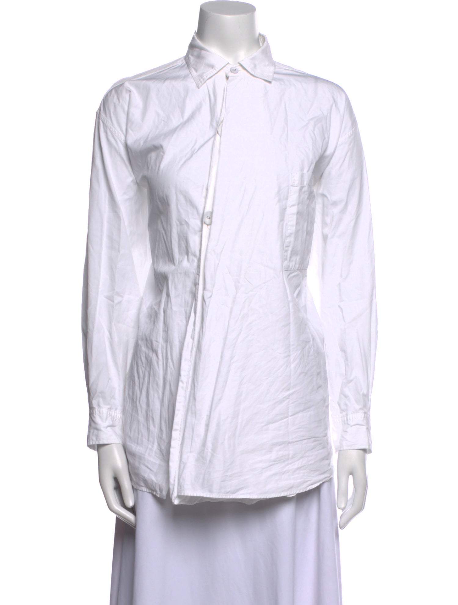 Yohji Yamamoto Vintage Late 1980's - Early 1990's Button-Up Top