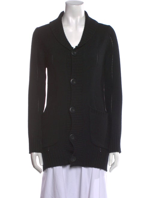 Yohji Yamamoto Wool V-Neck Sweater