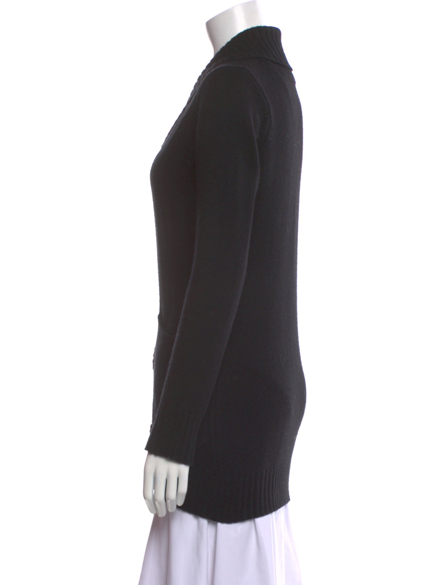 Yohji Yamamoto Wool V-Neck Sweater