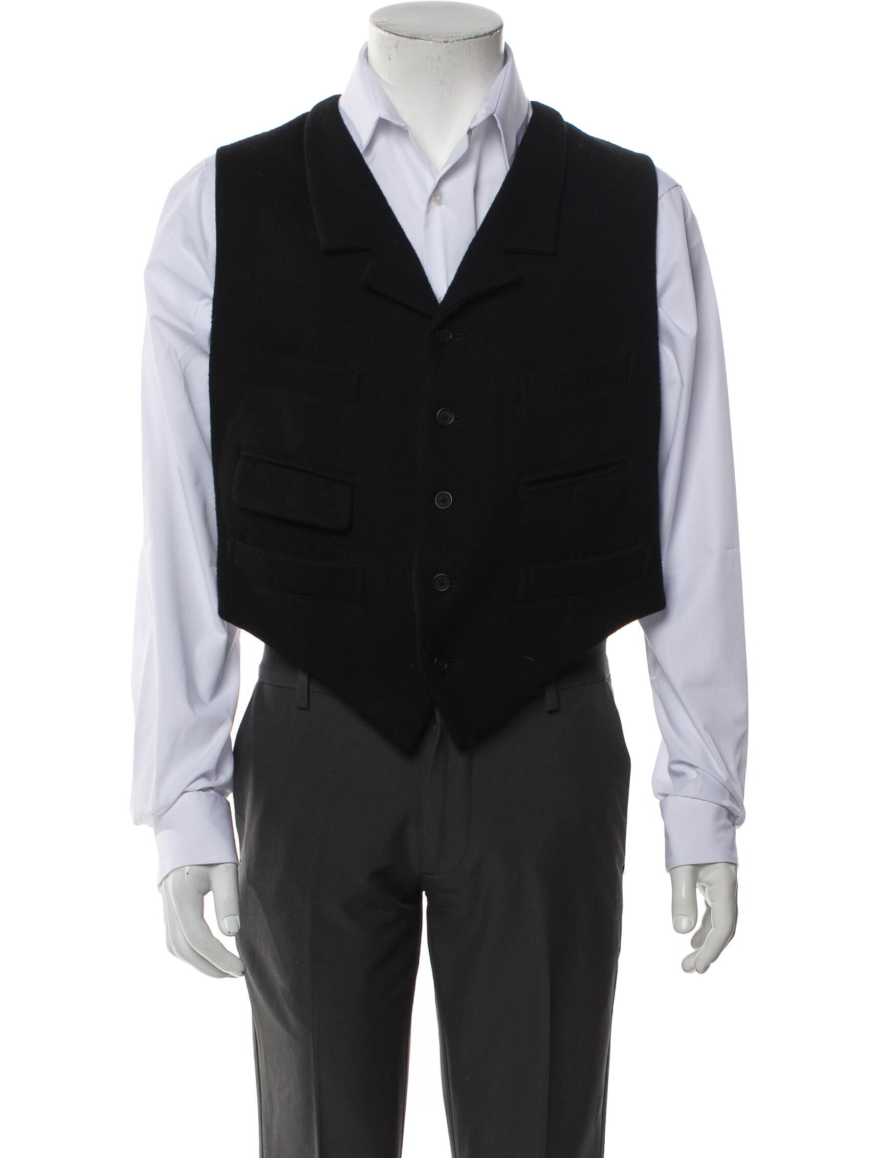 Yohji Yamamoto Pour Homme 2023 Wool Suit Vest