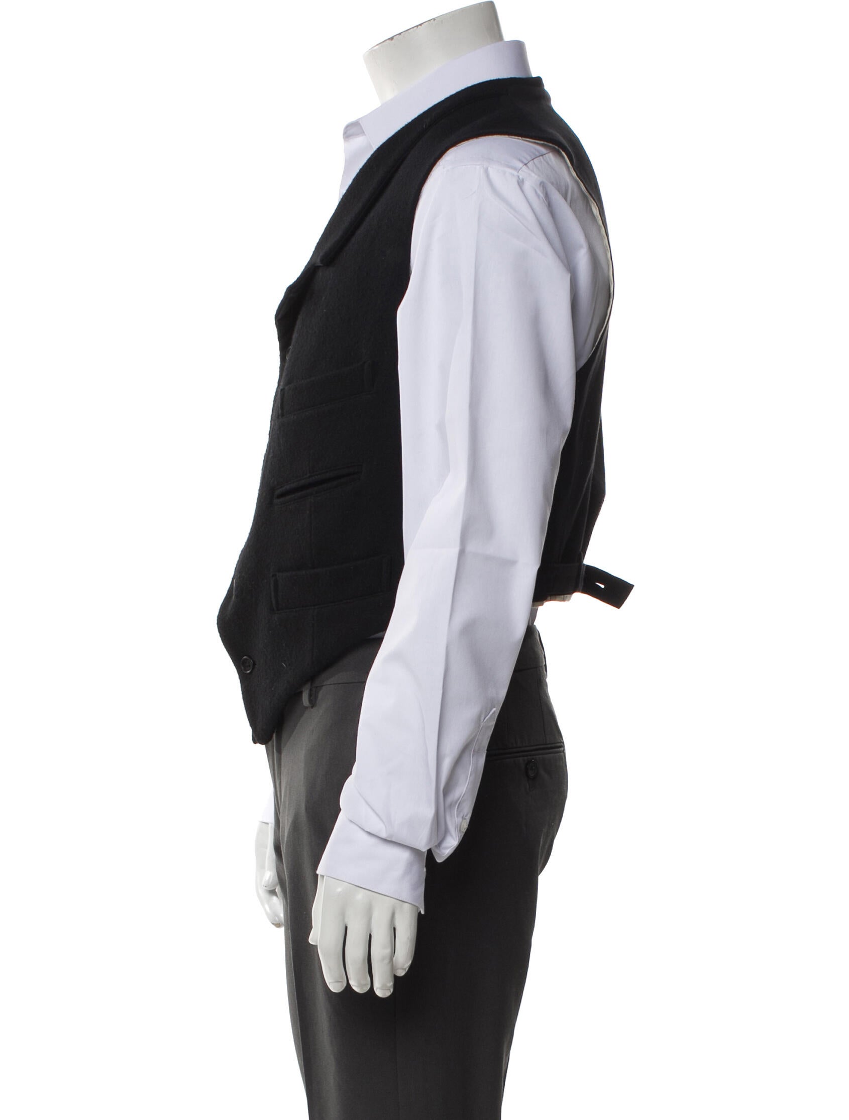 Yohji Yamamoto Pour Homme 2023 Wool Suit Vest