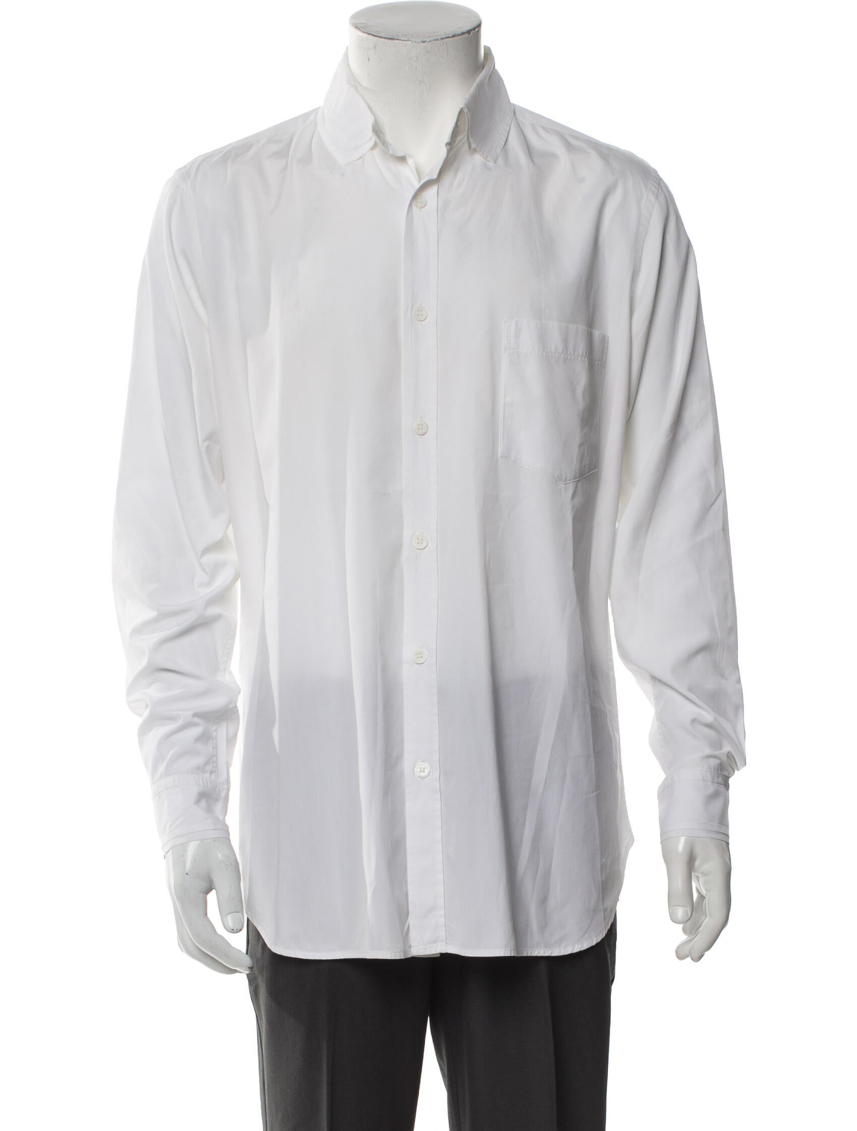Yohji Yamamoto Pour Homme Long Sleeve Dress Shirt