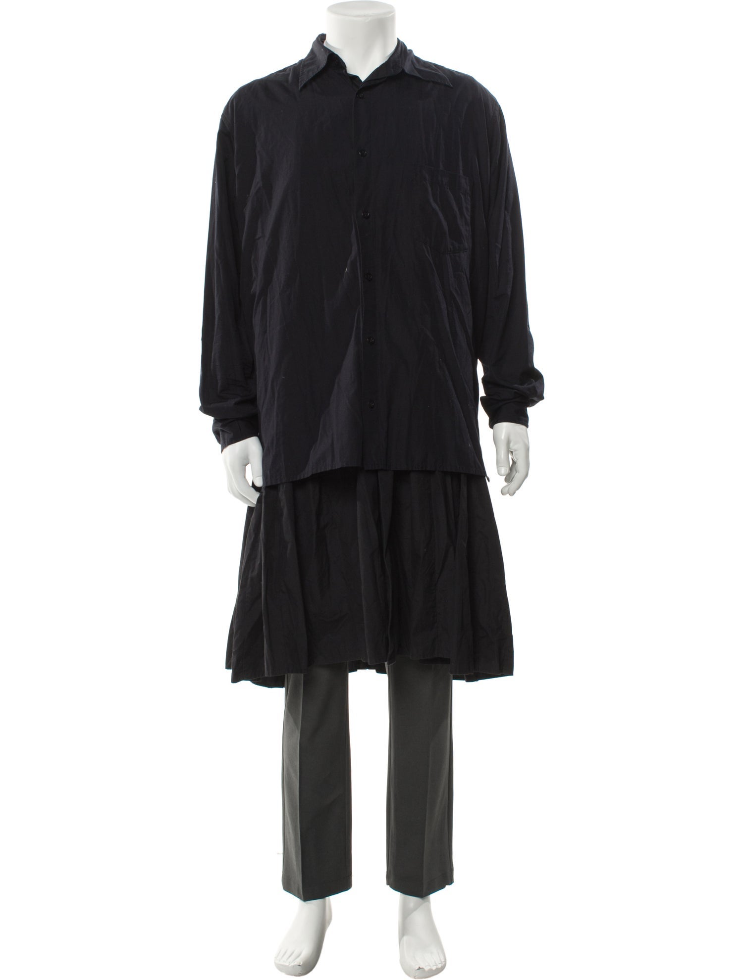 Yohji Yamamoto Pour Homme 2010's Long Sleeve Shirt