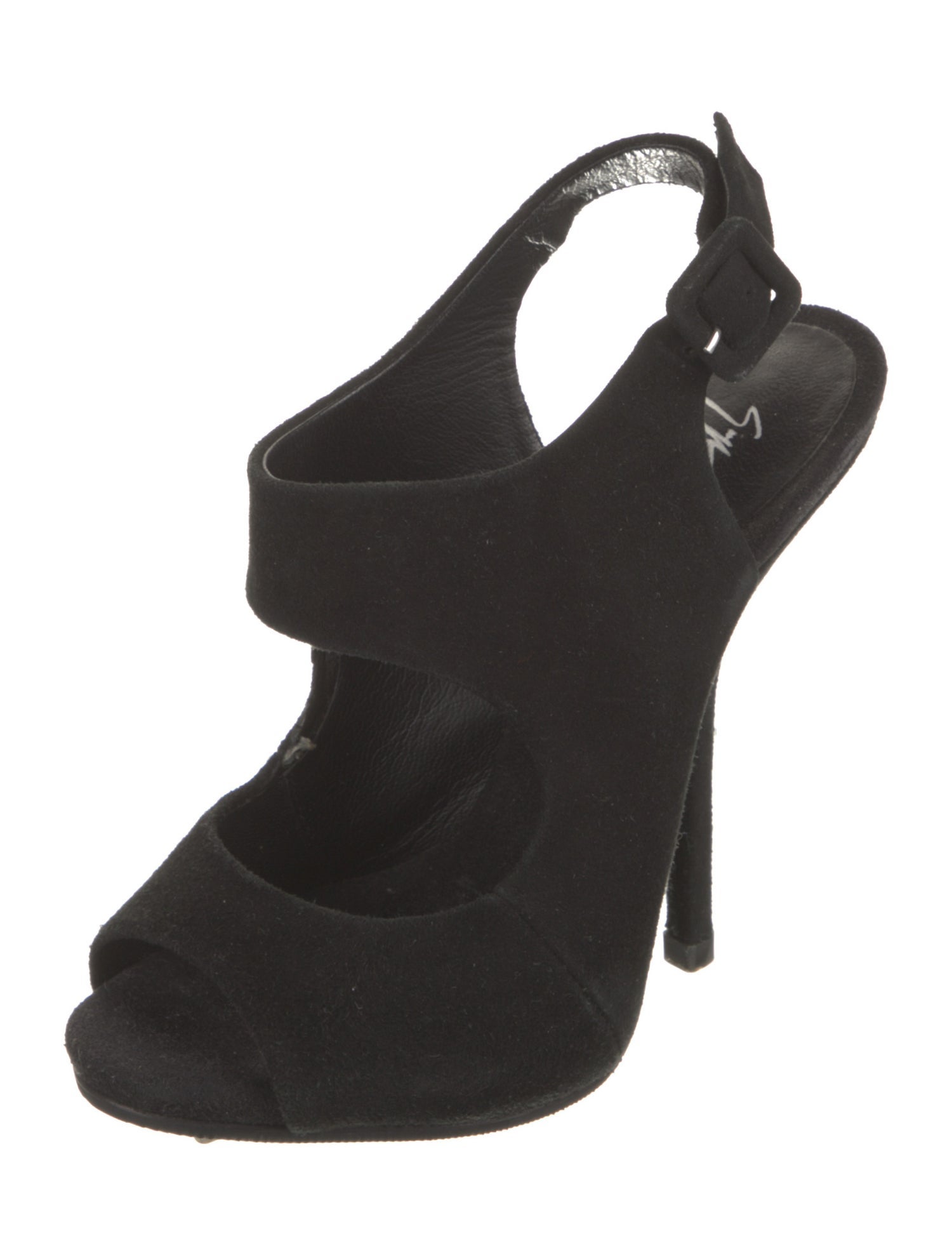Giuseppe Zanotti Suede Slingback Pumps
