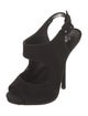 Giuseppe Zanotti Suede Slingback Pumps