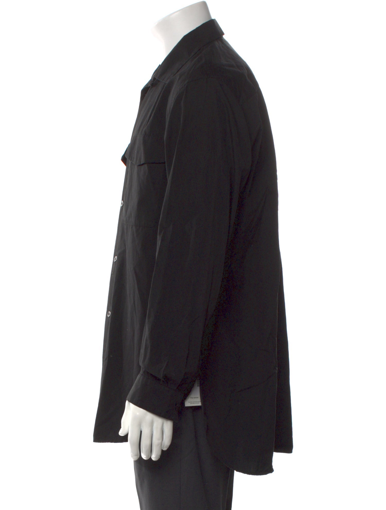 Yohji Yamamoto Costume D'Homme Long Sleeve Dress Shirt