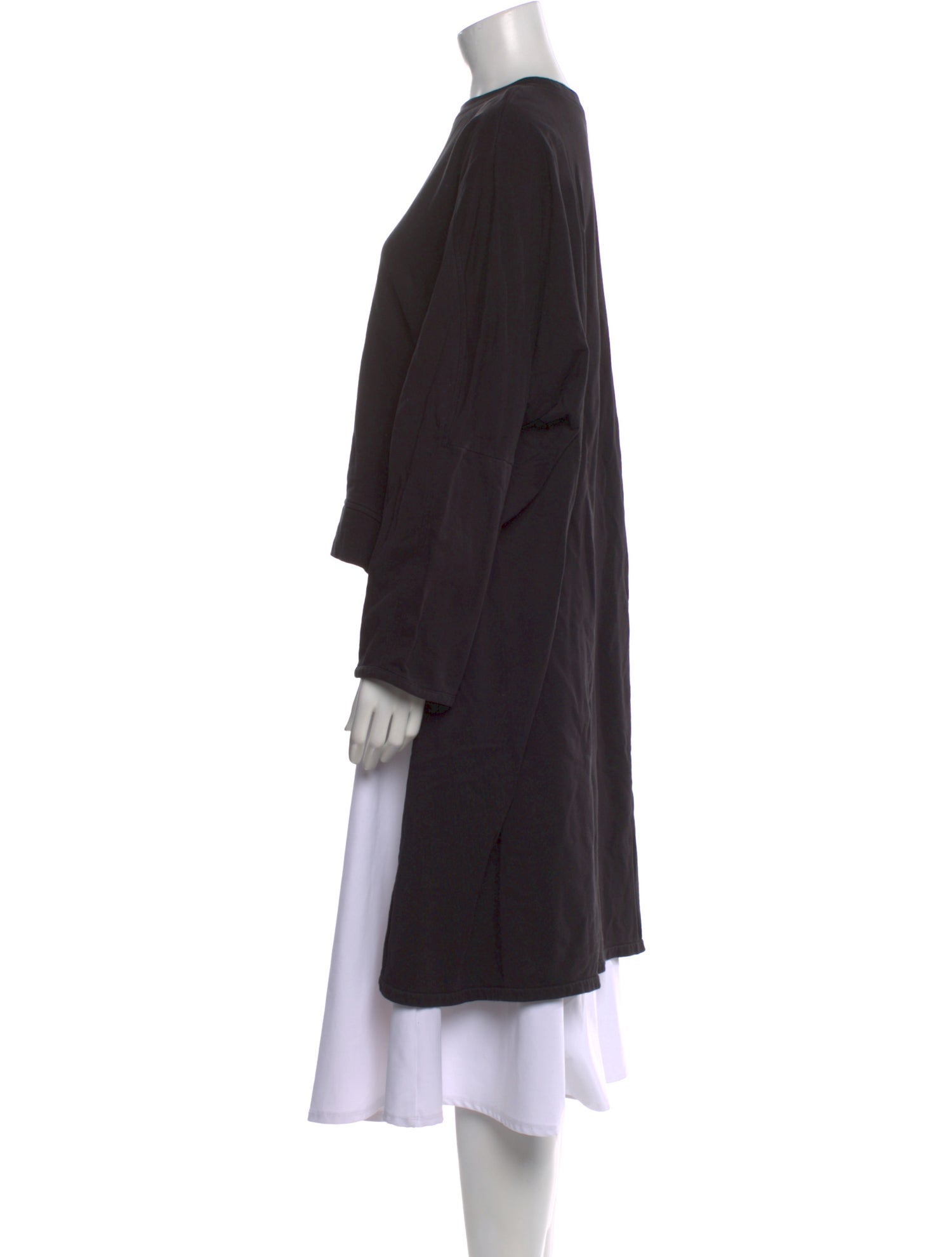 Y-3 Scoop Neck Long Sleeve Sweatshirt