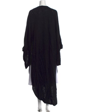 Yohji Yamamoto Wool Scoop Neck Sweater