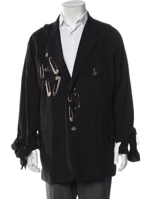 Yohji Yamamoto Pour Homme 2024 Linen Moto Jacket