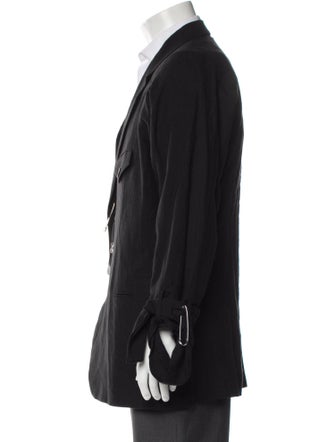 Yohji Yamamoto Pour Homme 2024 Linen Moto Jacket